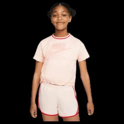Nike Air Mesh Drawcord Junior Orange Rosa