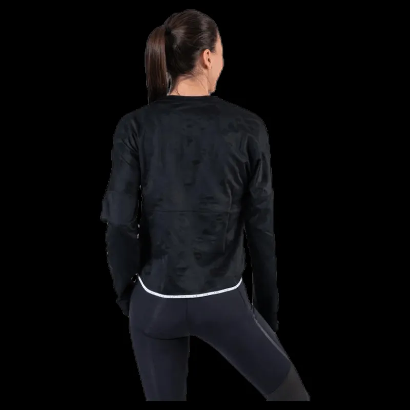 New Nike Air Midlayer Crew Black Svart