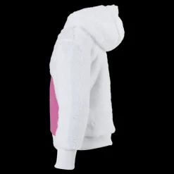 Nike Air Sherpa Half Zip Hoodie Junior Pink/White Flerfärgad New