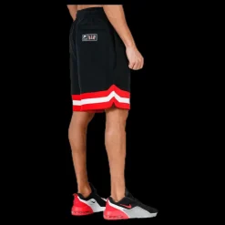Discount Nike Air Short Fleece Black/Red Svart