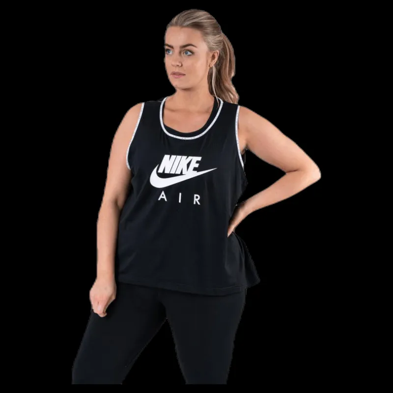 Nike Air Tank Plus White/Black Svart Outlet
