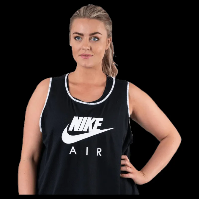 Nike Air Tank Plus White/Black Svart Outlet