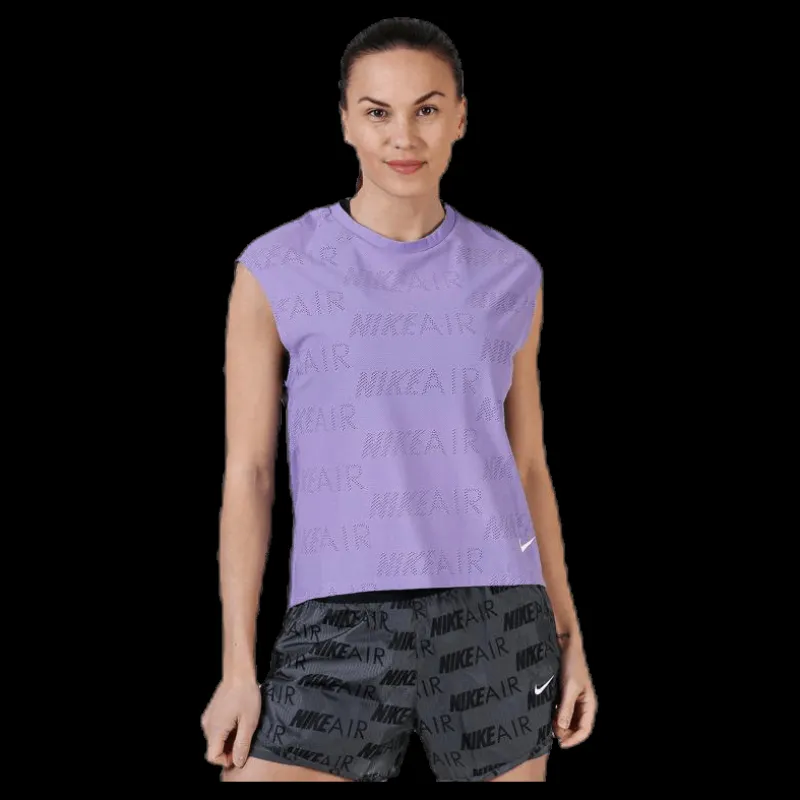 New Nike Air Top SS Purple Lila