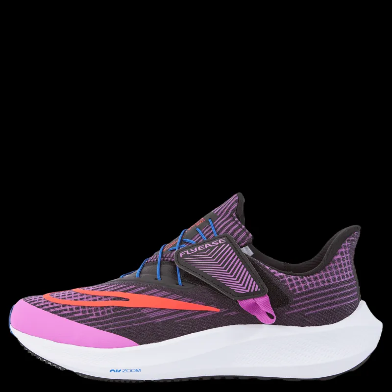 Nike Air Zoom Pegasus 39 FlyEase Women's Easy On/Off Road Running Shoes FUCHSIA DREAM/BRIGHT CRIMSON-BLACK-WHITE Flerfärgad