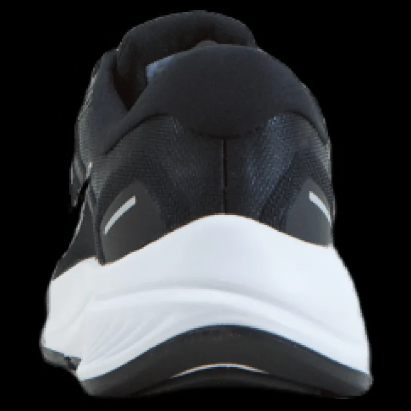 Outlet Nike Air Zoom Structure 24 Women's Road Running Shoes BLACK/WHITE Svart