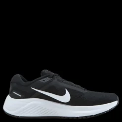 Outlet Nike Air Zoom Structure 24 Women's Road Running Shoes BLACK/WHITE Svart
