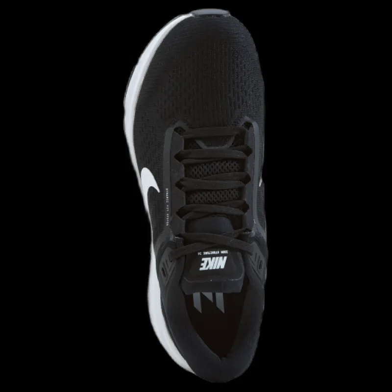 Outlet Nike Air Zoom Structure 24 Women's Road Running Shoes BLACK/WHITE Svart