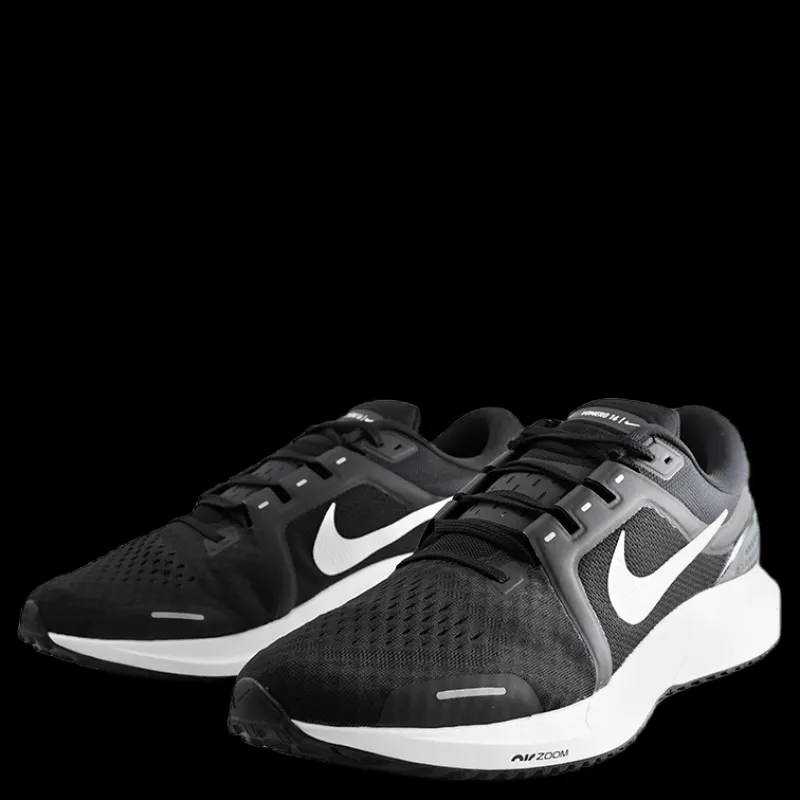 New Nike Air Zoom Vomero 16 Men's Road Running Shoes BLACK/WHITE-ANTHRACITE Svart