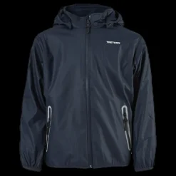 New Tretorn Aktiv Fleece-Lined Rain Jacket Blue Blå