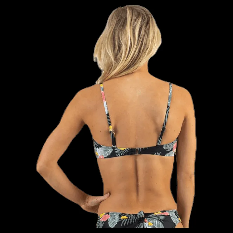 Hot Waikani Beachwear Alani Bandeau Black Svart