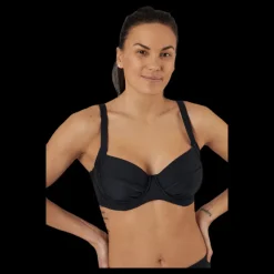Abecita Alanya Bikini Wire Bra Black Svart Best