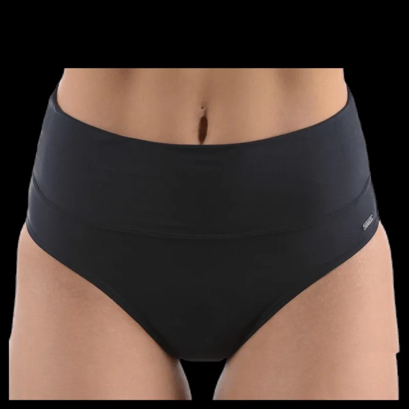 New Abecita Alanya Folded Brief Black Svart