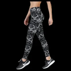 Endurance Alec Printed Tights White/Black Vit och Svart Online