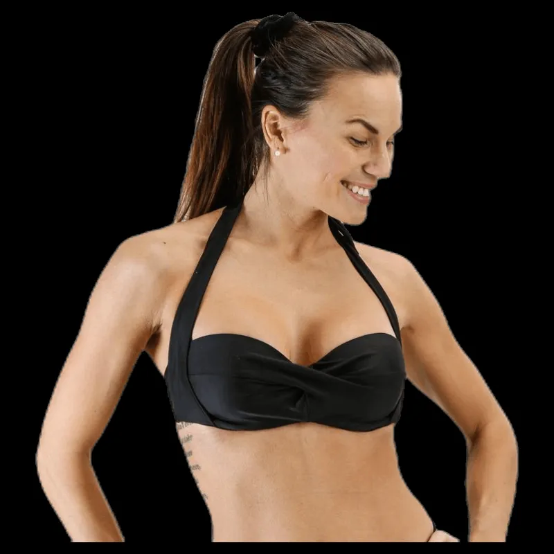 Wyte Alessandra Halterneck Black Svart Sale