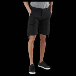 Jack & Jones Alfa Cargo Shorts Black Svart Sale