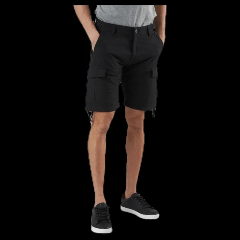 Jack & Jones Alfa Cargo Shorts Black Svart Sale