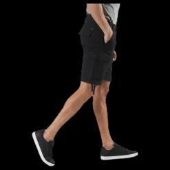 Jack & Jones Alfa Cargo Shorts Black Svart Sale
