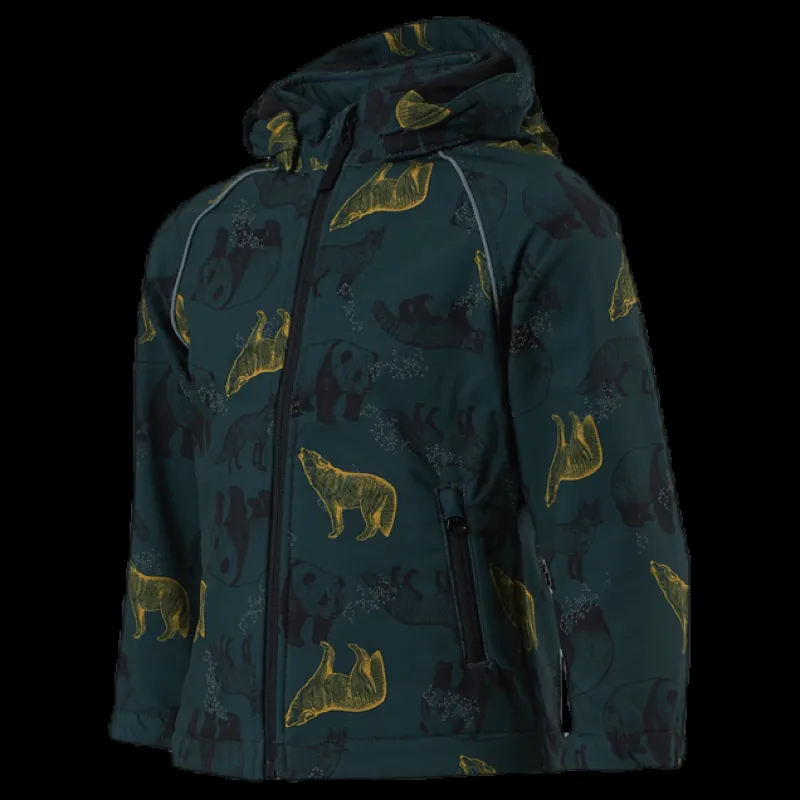 Sale Name It Alfa Jacket Animal Mix Blue Blå