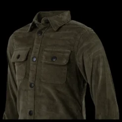 Outlet Jack & Jones Alfred Corduroy Shirt Akm Jr Green Grön