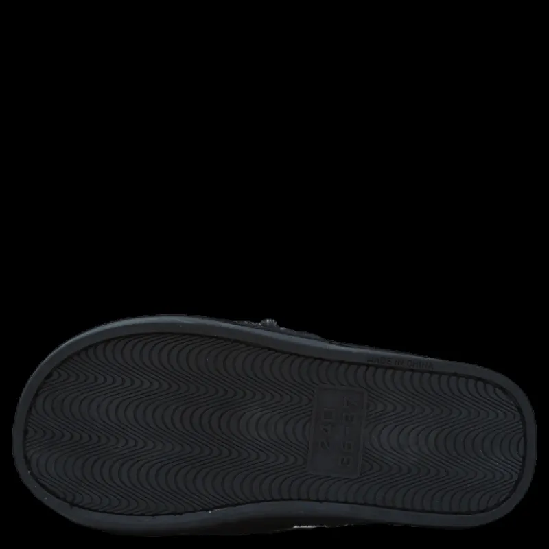 NOUN Alie Fluffy Slippers Black Svart