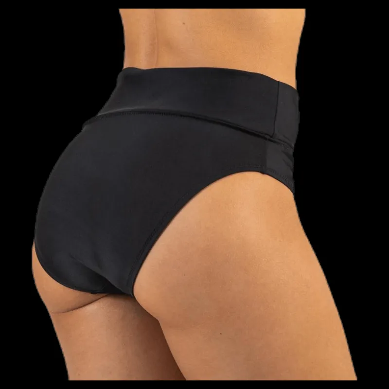 Waikani Beachwear Alie Foldable Brief Black Svart Outlet