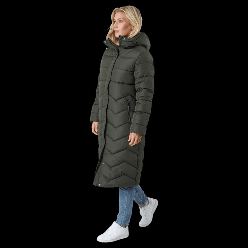 Tuxer Alissa Reco Jacket Dark Olive Grå