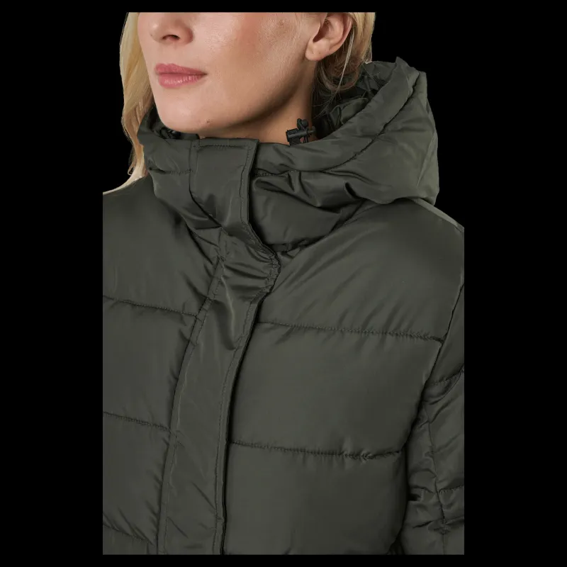 Tuxer Alissa Reco Jacket Dark Olive Grå
