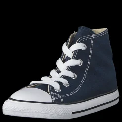 Converse All Star Canvas-Hi Navy Blå New