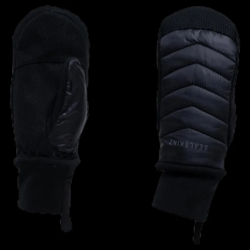 SealSkinz All Weather Lightweight Ins Mitten Black Svart Hot