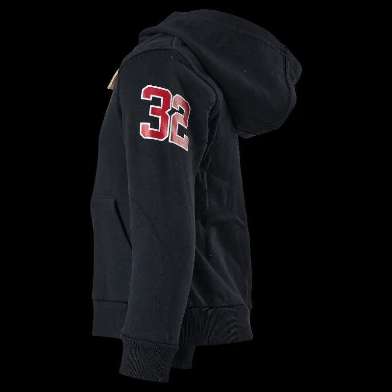 Discount Nonation Alpha Full Zip Hood Black Svart