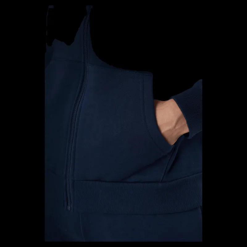 Nonation Alpha Full Zip Hood Blue Blå