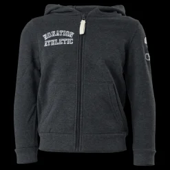 Nonation Alpha Full Zip Hood Grey Grå