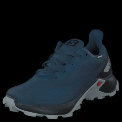 Salomon Alphacross Blast Cswp J Dark Denim/black/pearl Blue Blå Best