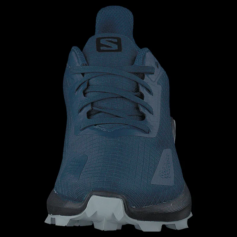 Salomon Alphacross Blast Cswp J Dark Denim/black/pearl Blue Blå Best