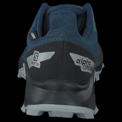 Salomon Alphacross Blast Cswp J Dark Denim/black/pearl Blue Blå Best