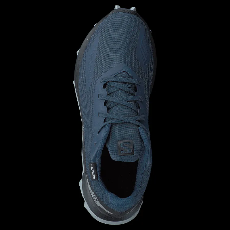 Salomon Alphacross Blast Cswp J Dark Denim/black/pearl Blue Blå Best