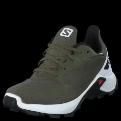 Best Salomon Alphacross Blast Cswp J Olive Night/wht/black Grön
