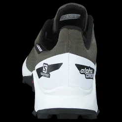 Best Salomon Alphacross Blast Cswp J Olive Night/wht/black Grön