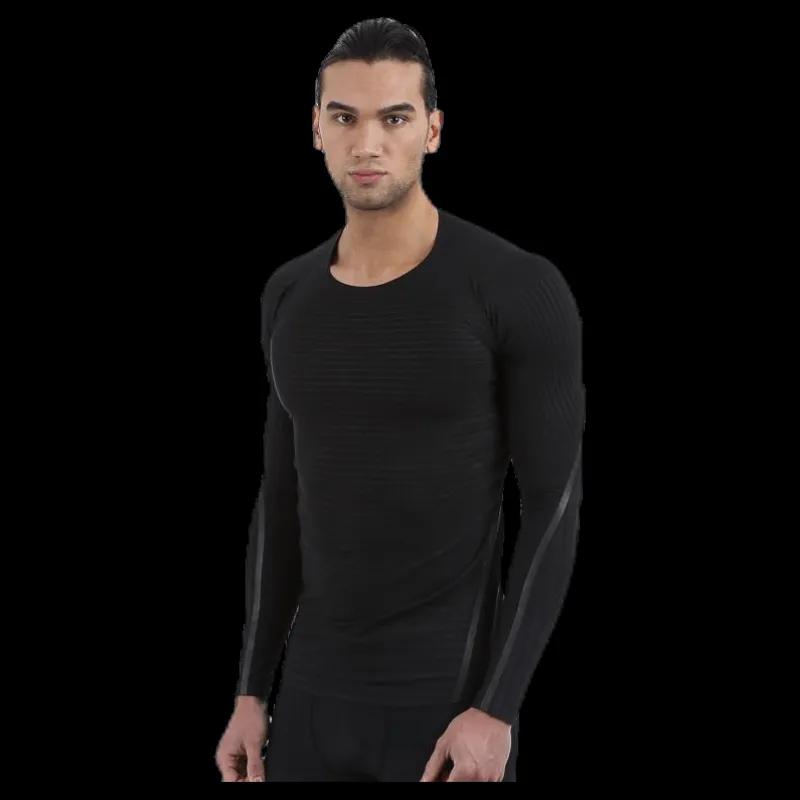 adidas Alphaskin 360 LS Tee Black Svart Discount