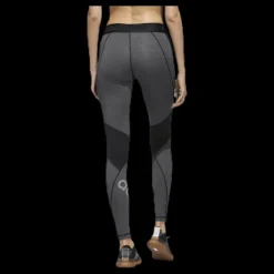adidas Alphaskin Bos Long Tight White/Black Grå
