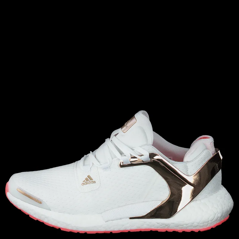 adidas Alphatorsion Boost Shoes Cloud White / Copper Metallic / Signal Pink / Coral Brun och Vit New