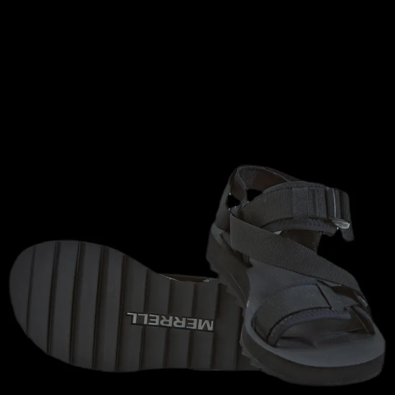 Merrell Alpine Strap Black Svart Clearance