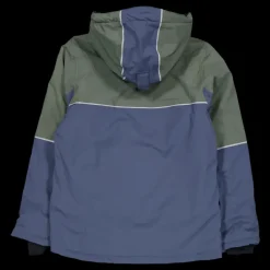 Outlet Lindberg Alpine Winter Jacket Green/blue Flerfärgad