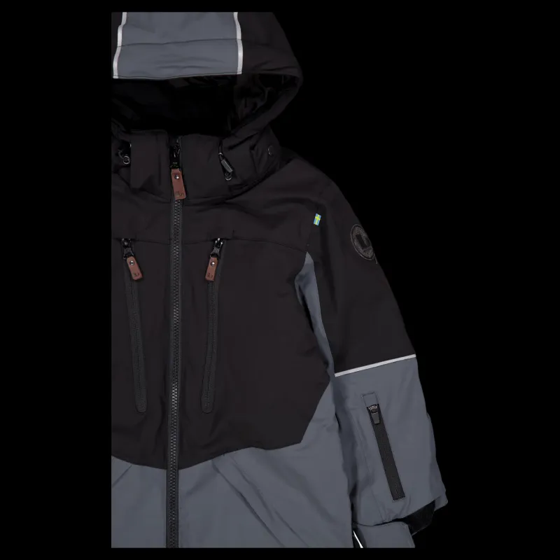 Sale Lindberg Alpine Winter Overall Black/anth Grå