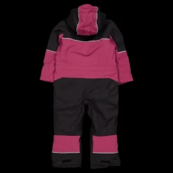 Clearance Lindberg Alpine Winter Overall Black/cerise Flerfärgad