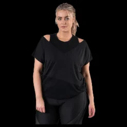 BLACC Alula Plus Size Tee Black Svart New