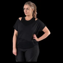BLACC Alula Plus Size Tee Black Svart New