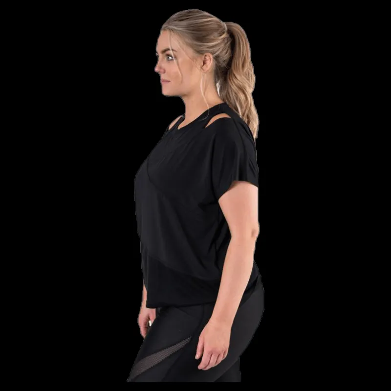 BLACC Alula Plus Size Tee Black Svart New