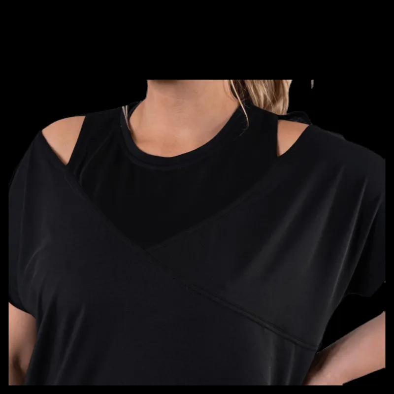 BLACC Alula Plus Size Tee Black Svart New