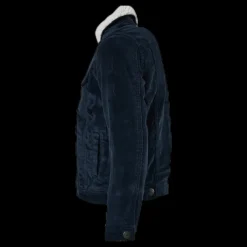 New Jack & Jones Alvin Sherpa Corduroy Akm555 Junior Blue Blå